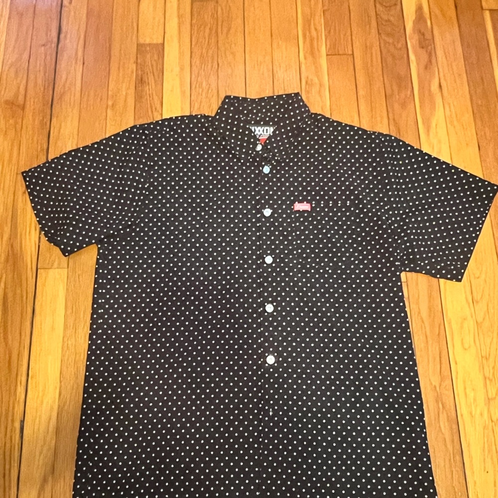 Dixxon short sleeve button up ‘The Milton’. Large.